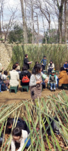 庭連、制作物、竹のフォーリー＠北本